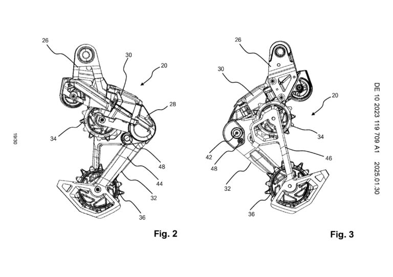 SRAM -patent for mekanisk transmission