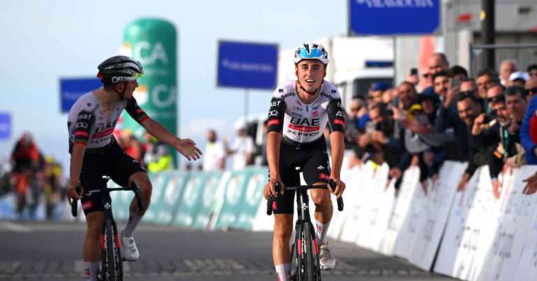Algarve Tour 2025: Vingegaard og Roglič slået på UAE Show