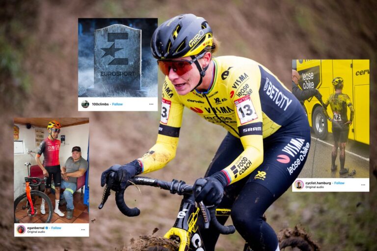 Ugens Tweets: Eurosport's Grave, Marianne Vos's Jet Washer og Egan Bernal Gør et overraskende udseende