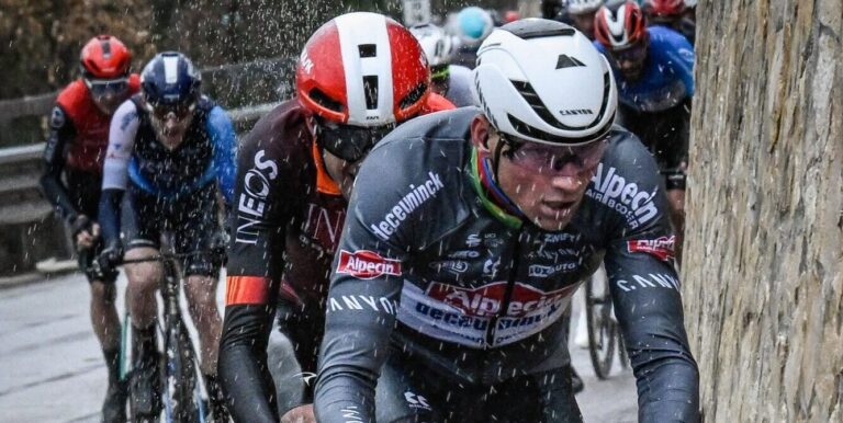 Også for Mathieu van der Poel ventede det under 'frygtelig' Tirreno -dag