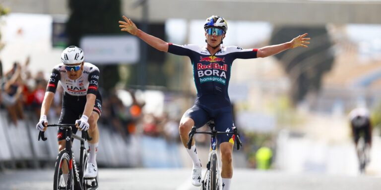 Maxim Van Gils af Red Bull-Bora-Hansgrohe ikke forberedt på Strade Bianche