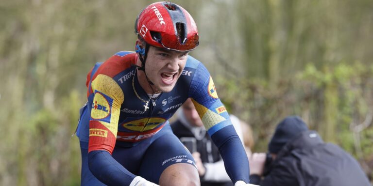 Er Big Brother efter? Matteo Milan (22) Sprint til første UCI -sejr