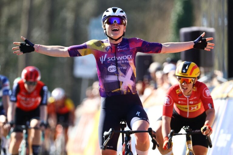 Nokere Koerse Women: Marta Lach vinder i tæt op ad bakke finish