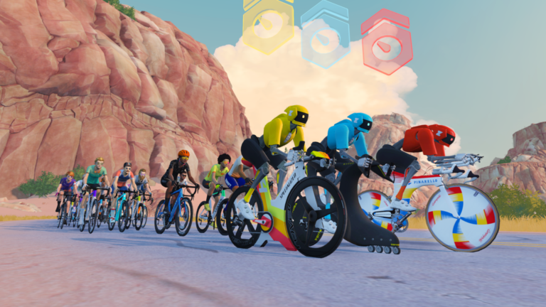 Zwift Drop Shop tilbyder nye Halo -cykler som Cannondale R4000 Roller Blade