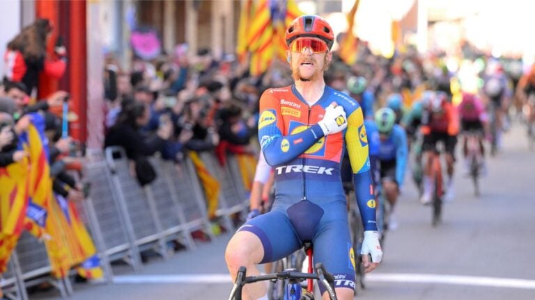 Volta A Catalunya: Quinn Simmons vinder alvorligt forkortet trin 6