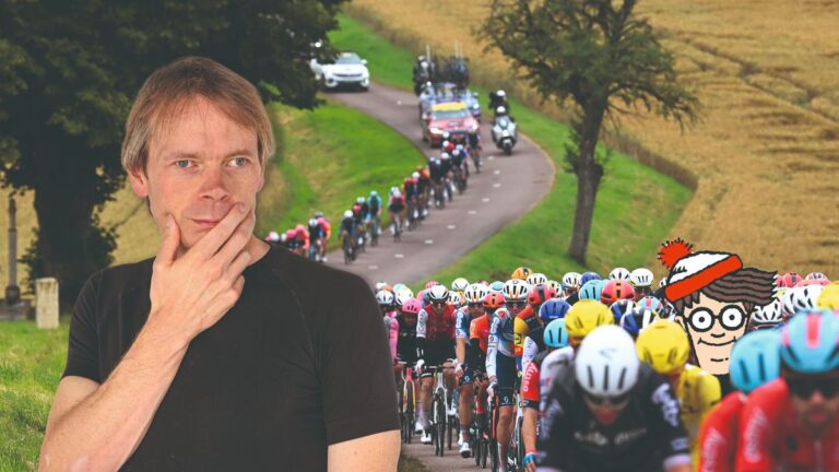 200 tynde cykelryttere, der laver 50 km / t, ligner stadig for meget en højhastighed, hvor Wally: sagen for farvekodede hjelme
