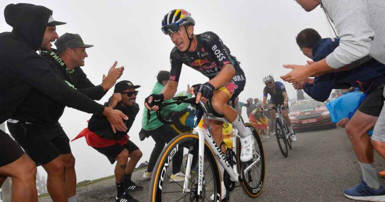 Paris-nizza: Lipowitz allerede tredje, Vingegaard styrtede ned