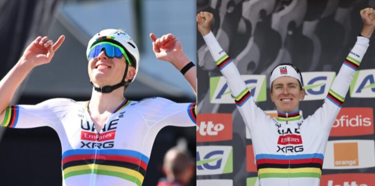 Og det er nummer ni: Tadej Pogacar efter sejr i Liège i samme højde med Coppi og Kelly