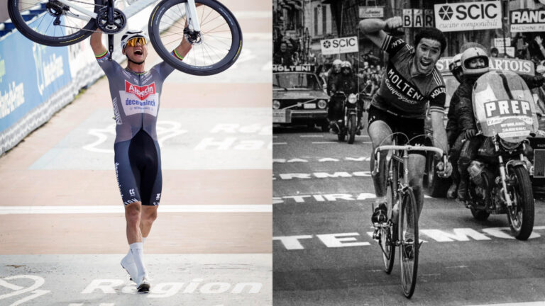 Mathieu van der Poel placerer sig i en ensom højde med Eddy Merckx