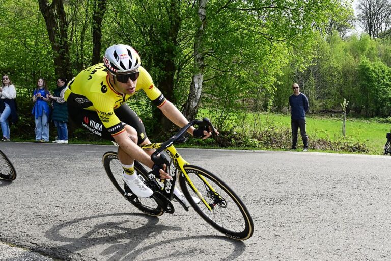 Wout Van Aert fjerde igen, men tilfreds med Amstel Gold Race Performance