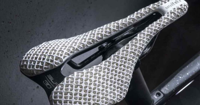 Selle Italia præsenterer hvid sadelkollektion med 3D -udskrivningsmodel