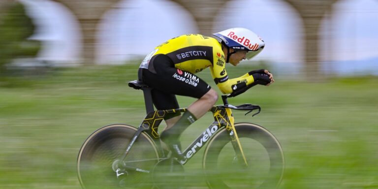 Wout Van Aert spiller understøttende rolle: “Ikke en dejlig tidsforsøg at have dårlige ben”