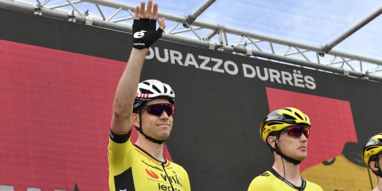 Giro 2025: Wout Van Aert tabte tidligt på Loglarapas og siger Pink Dream definitivt