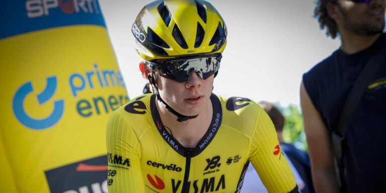 Visma | Leje af en cykel imponeret af 'meget god' klatrepræstation Jørgen Nordhagen i Romandy