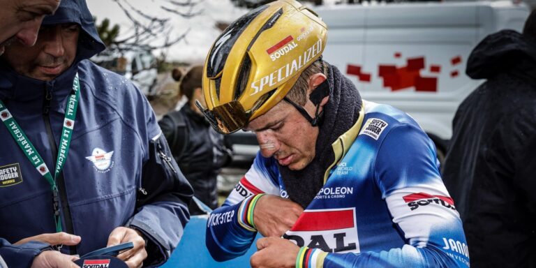 Soudal Quick-trin er ikke bange for tidstab Remco Evenepoel: “Dette blev beregnet”