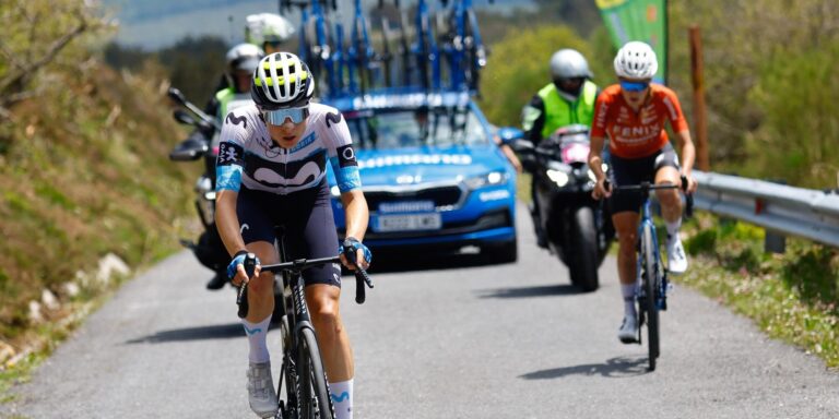 Marlen Reusser slår Yara Kastelijn i Vuelta A Burgos, Lotte Kopecky mister minutter på Picon Blanco