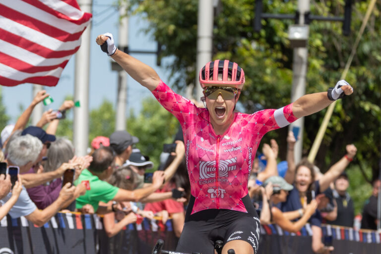USA Pro Road Championships: Kristen Faulkner outsperserer Lauren Stephens for at forsvare Elite Women's Road Race -titel