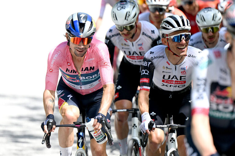 'Vi ville ikke have lederens Jersey'-Red Bull-Bora-Hansgrohe siger, at tab af Primoz Rogličs Giro d'Italia-føring var forsætlig