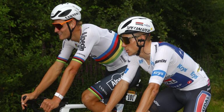 “Jeg henter dig, hej!” Evenepoel og van der Poel Doen efter tidsforsøg i Dauphiné