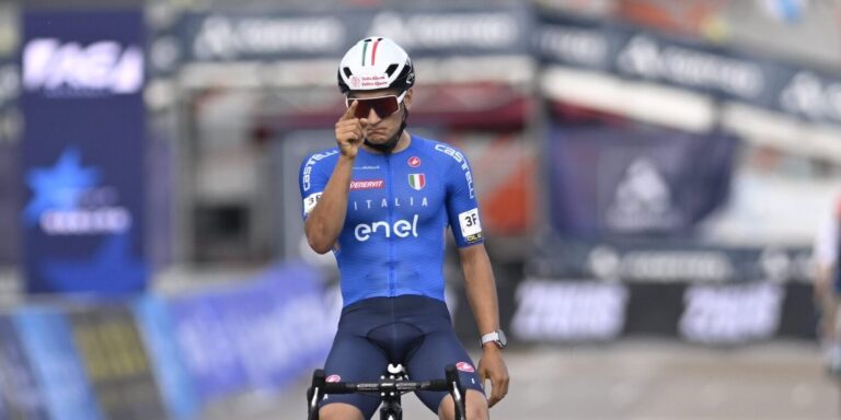 Filippo Agostinacchio vinder Sixth Stage Giro Next Gen
