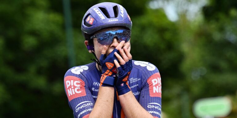 Mara Roldan holder Riejanne Markus i Tour of Britain Women