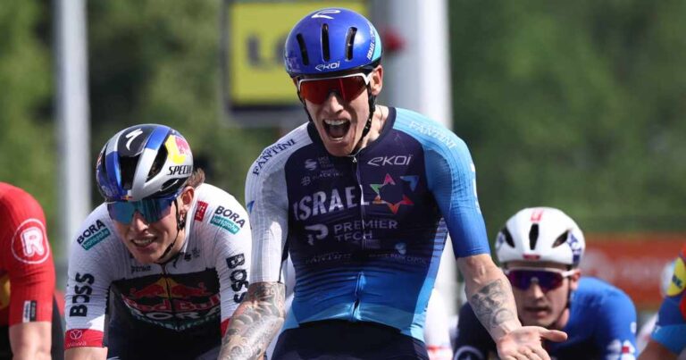 Critérium du Dauphiné 2025: Stewart vinder, Evenepoel Falls, Lipowitz på kursus