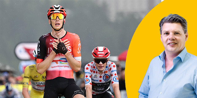 Thymen Arensman skriver cykelhistorie med bjergsteder Tour 2025