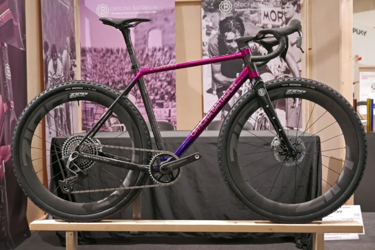Battaglin Cortina Italiensk Carbon & Ti Gravel Bike, Siena Road Made-in-Italy & opnåelig