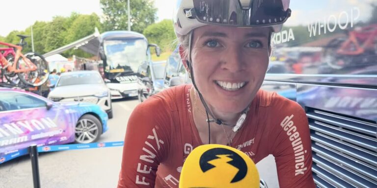 Pauliena Rooijakkers udmærker sig i Tour de France Femmes fase 5