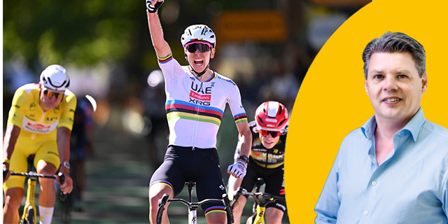 Tadej Pogacars 100. sejr oplyst af Mathieu van der Poel