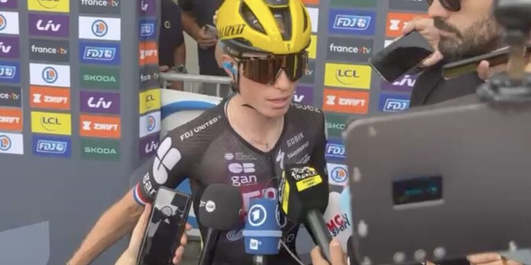 Demi Volling Positive After Val in Tour de France Femmes