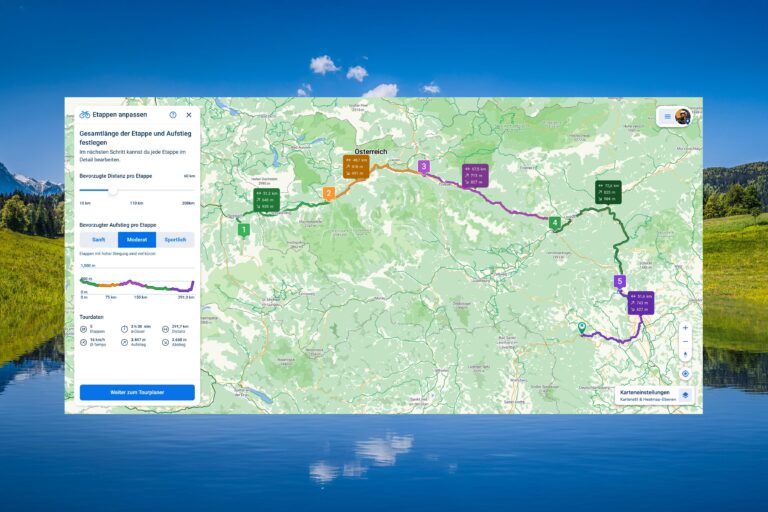 Bikemap introducerer nye gratis flerdagsplanlæggere