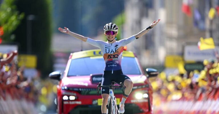 Tour de France Femmes 2025: Squiban bringer 32 kilometer solo sikkert hjem på den 6. scene