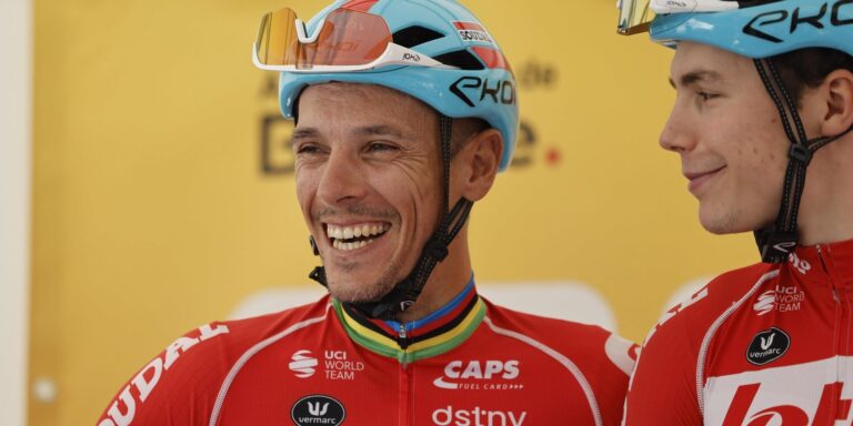 Philippe Gilbert roser Arnaud de Lie efter Brittany Classic -sejr