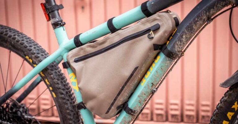 ROCKRIDER ADVT 900 Fuld ramme 6L Frame Bag Test: Decathlon Bike Packing Bag
