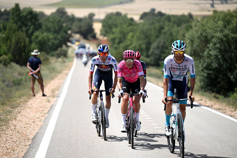 Vuelta A Burgos fase 4: Damiano Caruso vinder med 17 km solo efter udbryderindsats