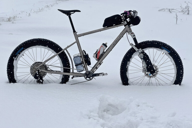 Chiru Nanulak Longtail Titanium Fat Bike: Et første blik, fordi vinteren kommer