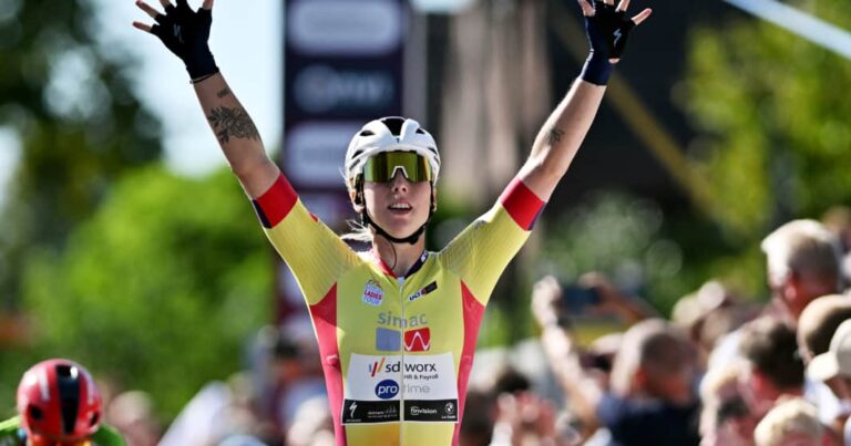 5 -trinsgevinster: Lorena Wiebes dominerer Simac Ladies Tour