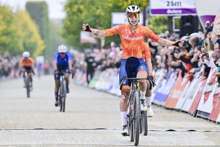 Lorena Wiebes afholder Marianne Vos for at få World Gravel Championship