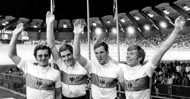 Den olympiske banecykelmester Günter Haritz dør | TUR