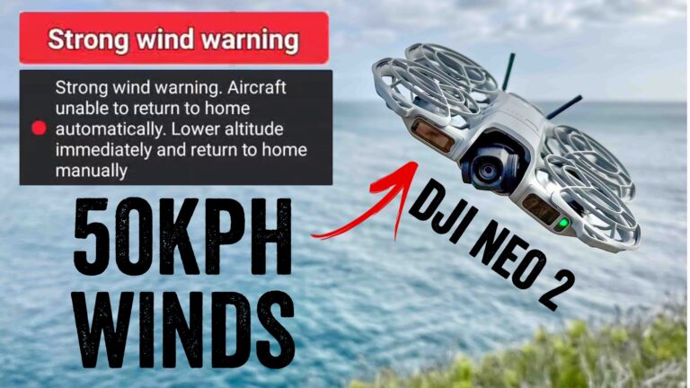 DJI NEO 2 High Speed Wind Test (og lidt ActiveTrack)