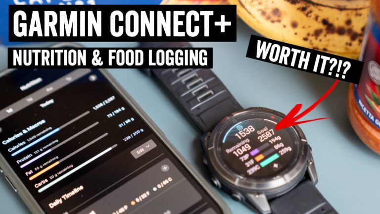 Garmin tilføjer mad- og ernæringslogning til Connect+: det værd?