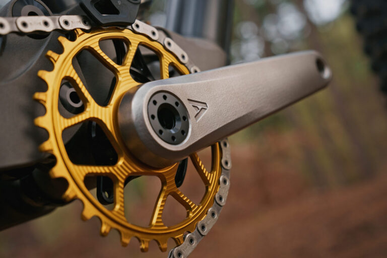 Atherton 3D-Prints £1K A.GR.TI Titanium Gravity MTB kranksæt i enormt 11-størrelsesområde
