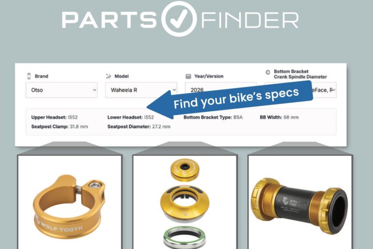 Wolf Tooth lancerer reservedelsfinderen for nemt at identificere kompatible komponenter til din cykel